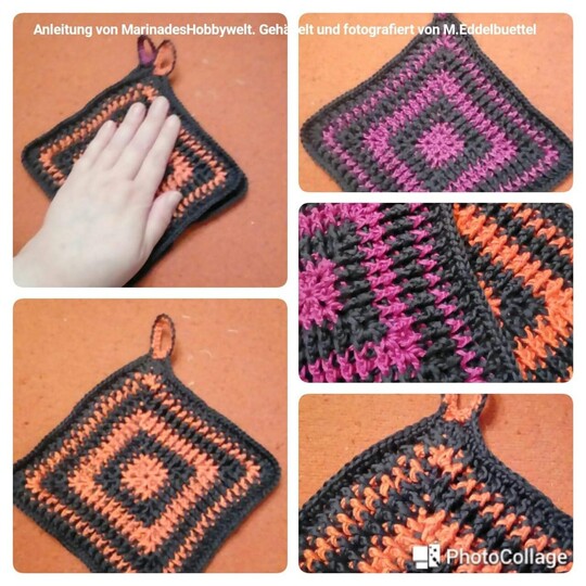 Granny, Topflappen,  Kissenhülle...Muster "Rahala"