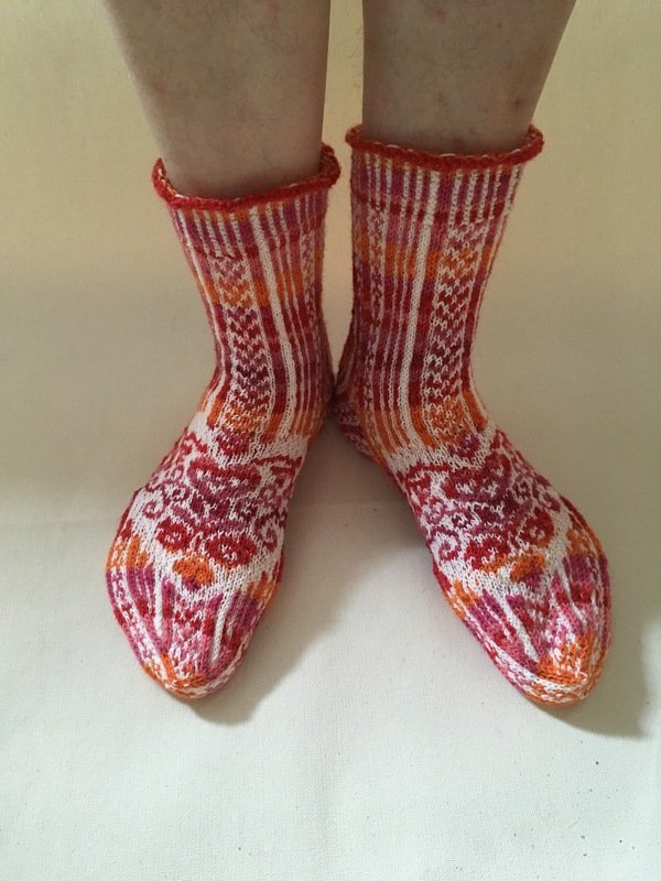 Kurz-Strickanleitung "Herz"