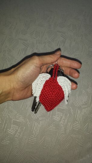 Schlüsselanhänger Herz