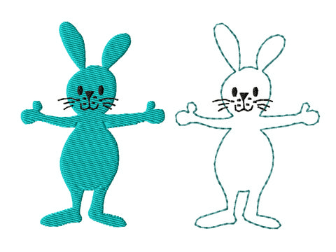 Stickdatei "Toni“ Rahmen 10 cm x 10 cm