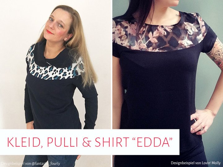 Kleid, Pullover & Shirt „Edda“