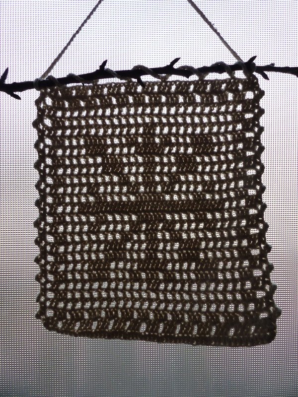 Häkelanleitung Fensterbild "Schneeflocke"