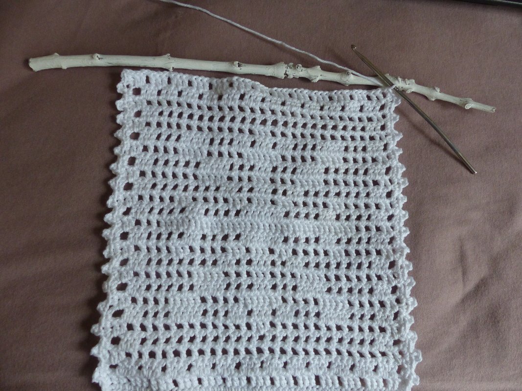 Häkelanleitung Fensterbild "Schneeflocke" - Bild 7