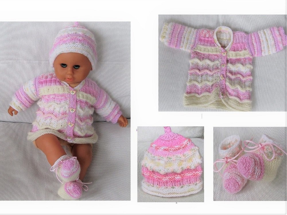 Strickanleitung _    Set Angel