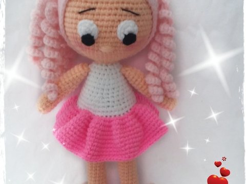 Häkelanleitung puppe NINNA pdf english- deutsch- dutch ternura amigurumi