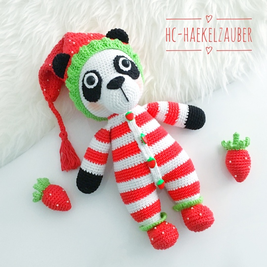 Erdbeer Panda Toffee