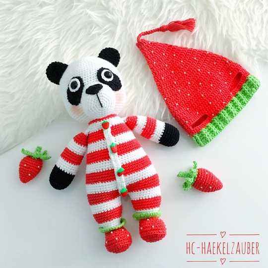 Erdbeer Panda Toffee