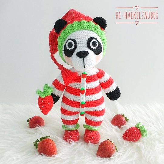 Erdbeer Panda Toffee
