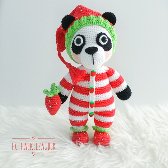 Erdbeer Panda Toffee