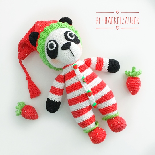 Erdbeer Panda Toffee