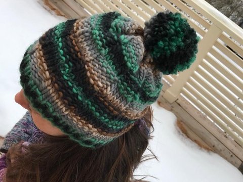 Mütze Alea auf kuschelweicher Merino