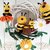 Bienen - Familie Häkelanleitung Amigurumi