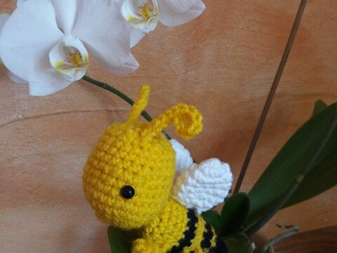 Häkelanleitung: Biene