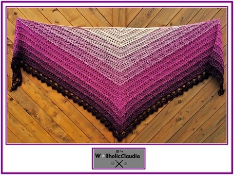 Häkelanleitung Dreieckstuch "Magic Moment"