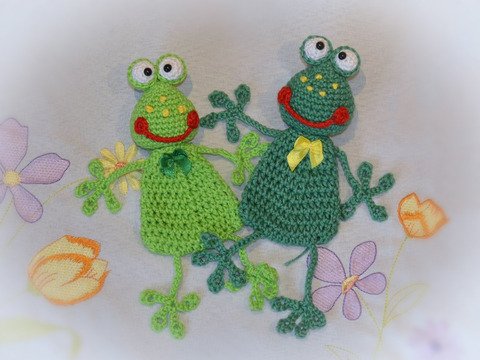 Frühlingsanhänger Frosch Hoppsl Osterstrauch Frühlingsdeko Taschenbaumler