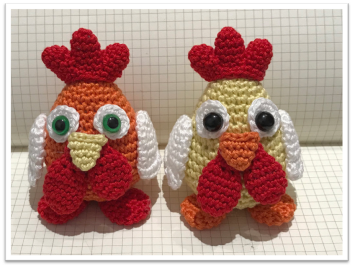 "Neugieriges Osterhäschen" mit Osterkörbchen & Bonusanleitung