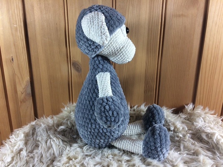 Flauschiges Schaf - Häkelanleitung