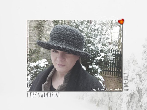 Luises Winter Hat Size M/L