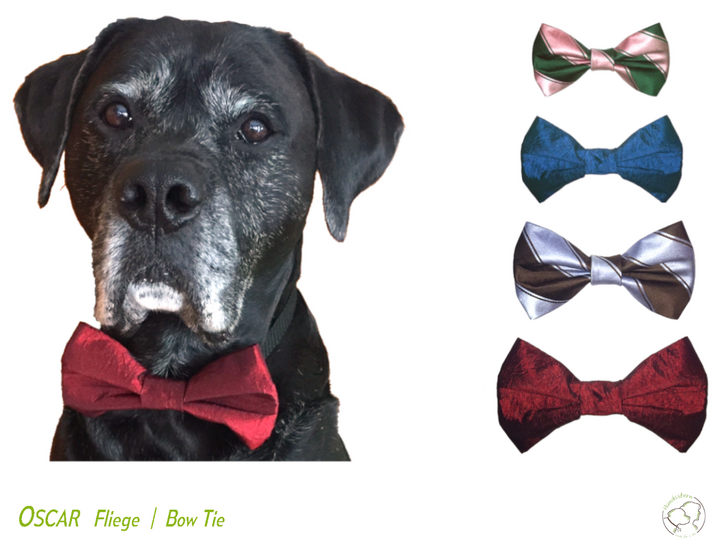 OSCAR Bow Tie for Dog Collar in 4 sizes. Sewing Pattern