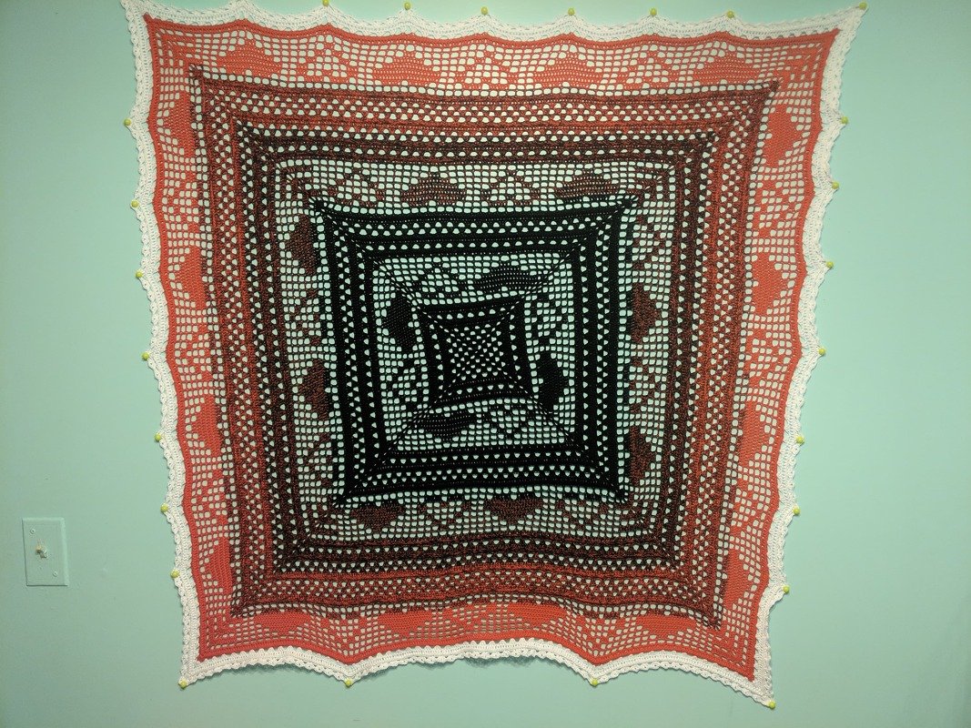 Little Paths of Love - Square Blanket - Image 2