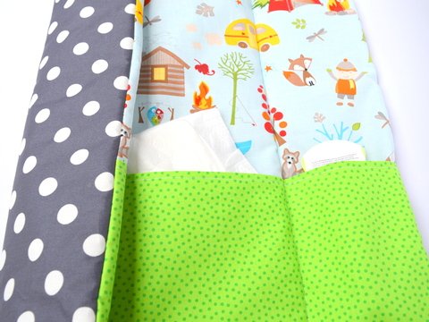 E-Book Nähanleitung Wickelunterlage, Wickeltasche