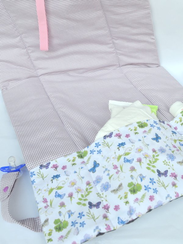 E-Book Nähanleitung Wickelunterlage, Wickeltasche