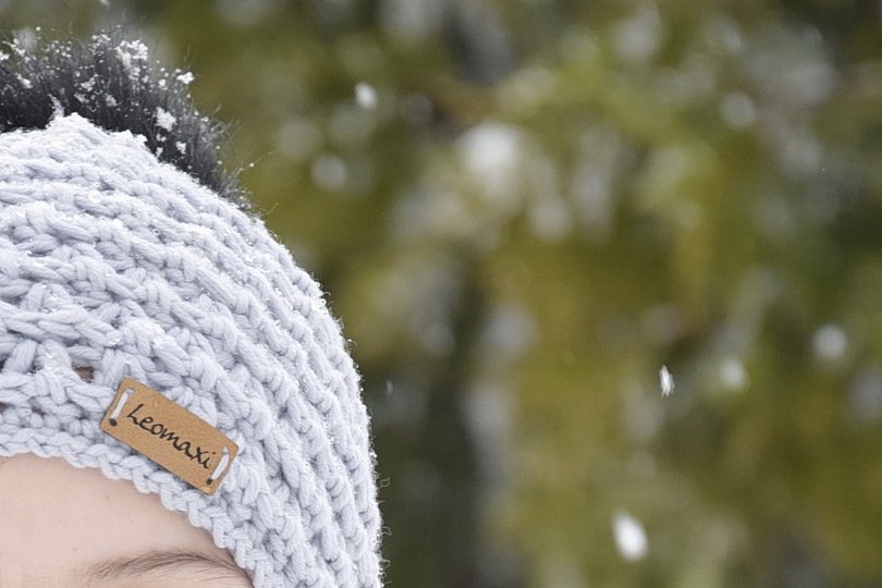 - RENÉ - Bommelmütze in 3 Tragevarianten häkeln, ab 36-60 cm Kopfumfang, unisex, mit Größentabelle, Beanie oder Mütze