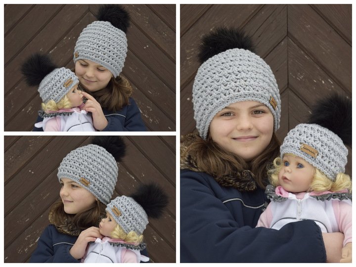 - RENÉ - Bommelmütze in 3 Tragevarianten häkeln, ab 36-60 cm Kopfumfang, unisex, mit Größentabelle, Beanie oder Mütze