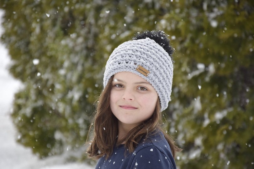 - RENÉ - Bommelmütze in 3 Tragevarianten häkeln, ab 36-60 cm Kopfumfang, unisex, mit Größentabelle, Beanie oder Mütze