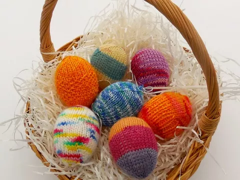 Strickanleitung Ostereierhülle