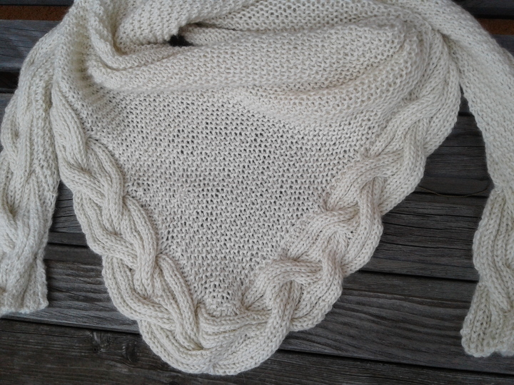 Machtig trachtig ein auf beiden Seiten tragbares Dreieckstuch