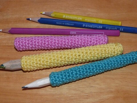 Häkelanleitung für Stiftverlängerer in 2 Größen