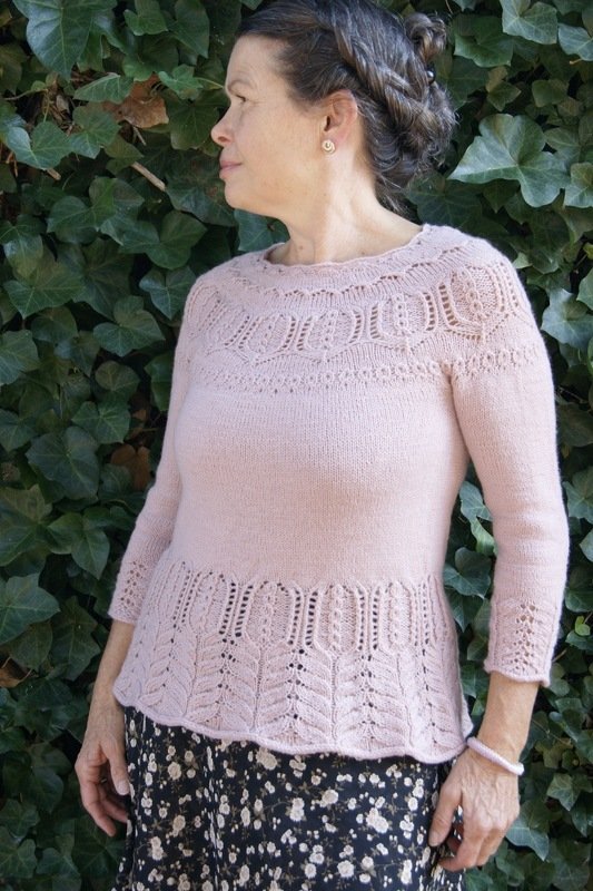 Strickanleitung Pullover mit Rundpasse „Relaxis“ - Bild 7