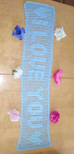 Tischläufer "I LOVE YOU"