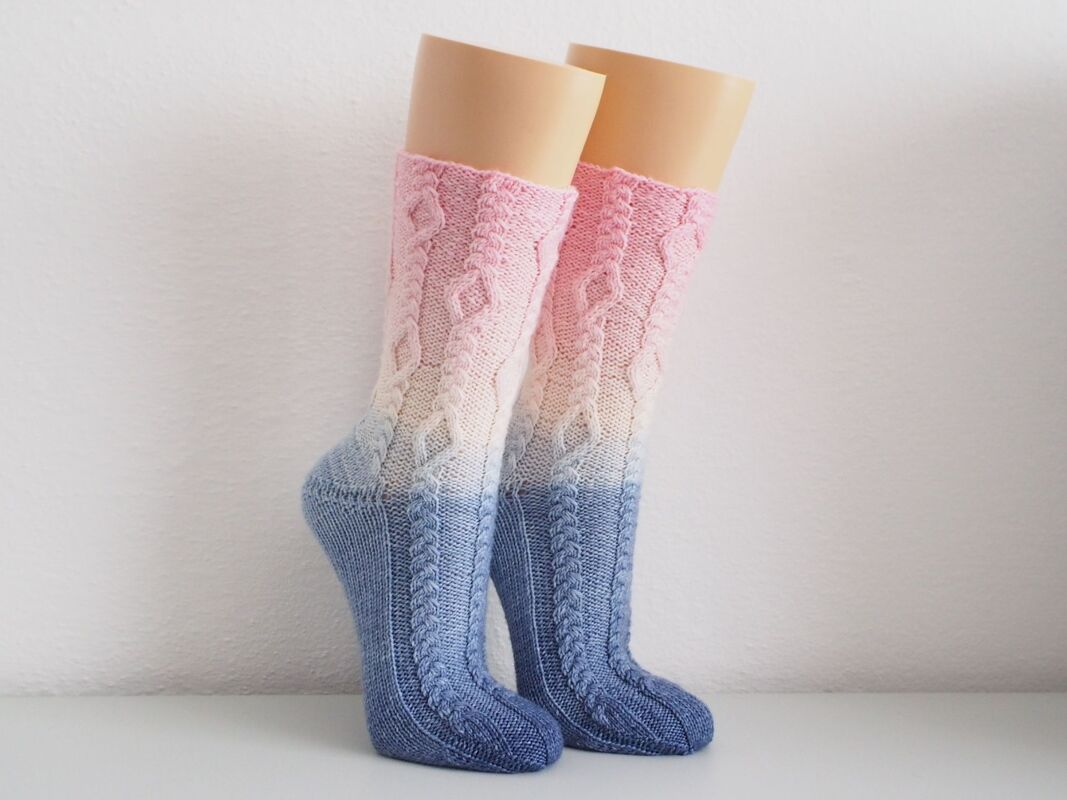 Rapunzel - Zopfmuster Socken