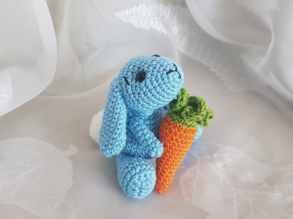 Häkelanleitung, Häschen Guck in die Luft