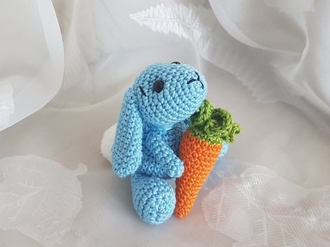 Häkelanleitung, Häschen Guck in die Luft