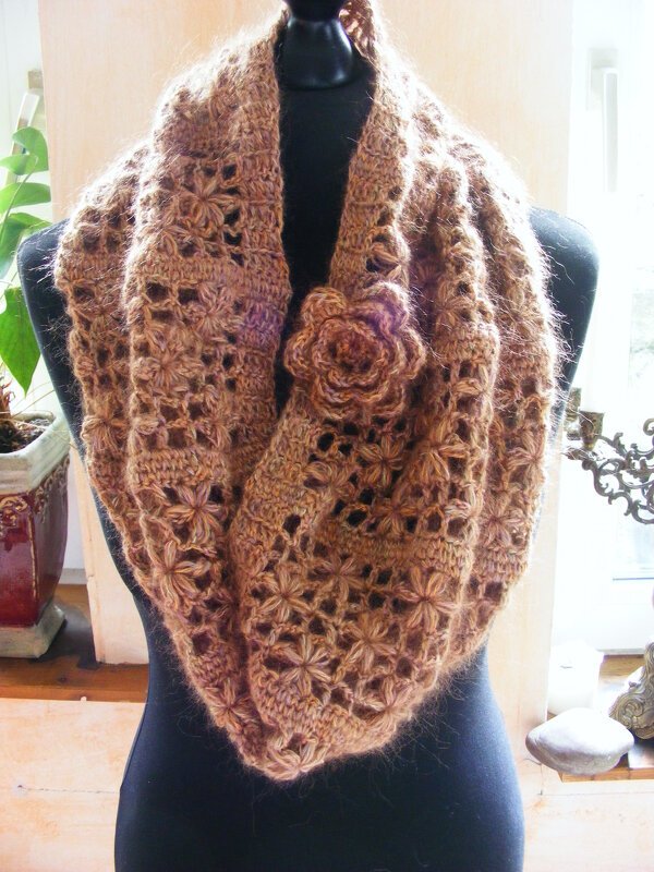 Häkelanleitung Loop / Schal "Daireann" in 2 Varianten - Bild 6