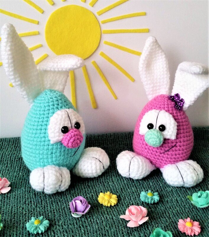 Hasen "Eierhasi Tips und Tapsi "