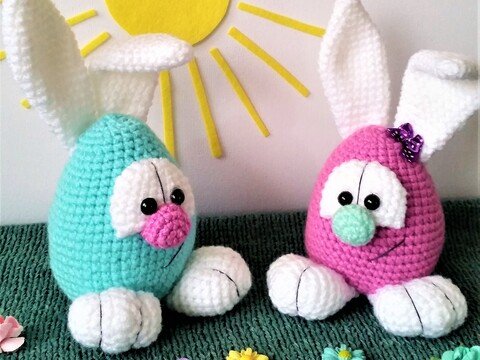 Hasen "Eierhasi Tips und Tapsi "