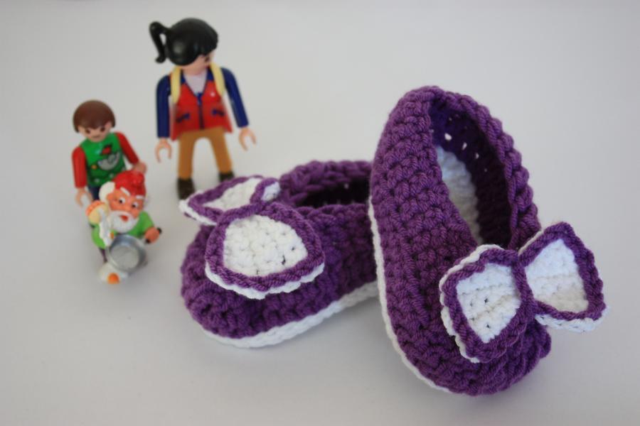 Süße Ballerinas mit Schleifchen