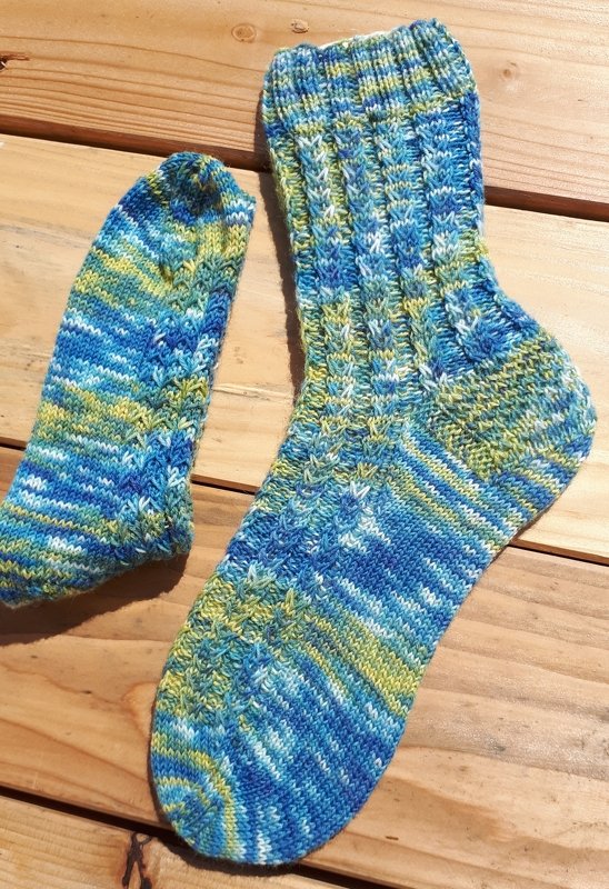 Frühblüher eine Sockenanleitung, die Frühlingsgefühle verbreitet - Bild 5