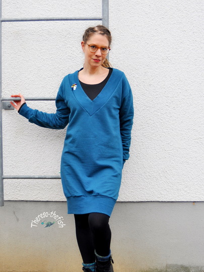 eBOOK # 123 V-NECK.pulli • Gr. XS-XXXL