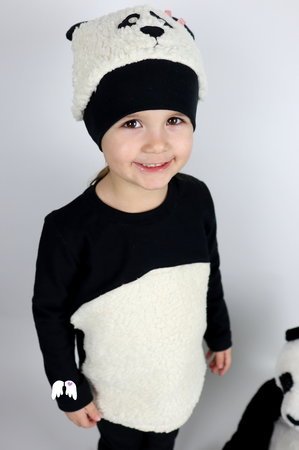Winter Baby Kinder Mütze Mützen Beanie Mütze Strickmütze Panda Hüte & Mützen PD 