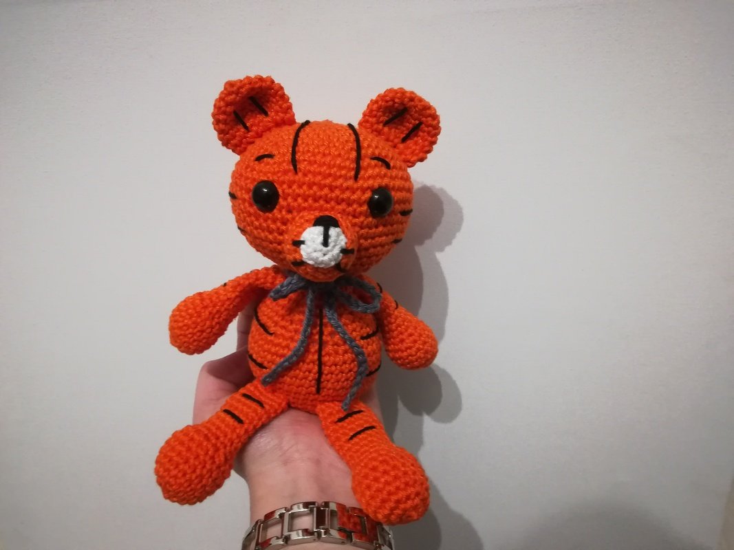 Crochet Pattern Toni the Tiger, Amigurumi, crochet Tiger - Image 3