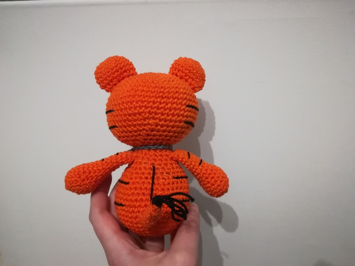 Häkelanleitung Tiger Toni, Amigurumi, Tiger häkeln