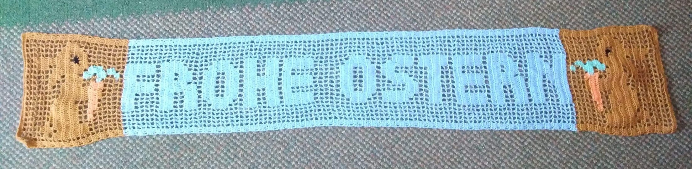 Tischläufer/Tischband "FROHE OSTERN"