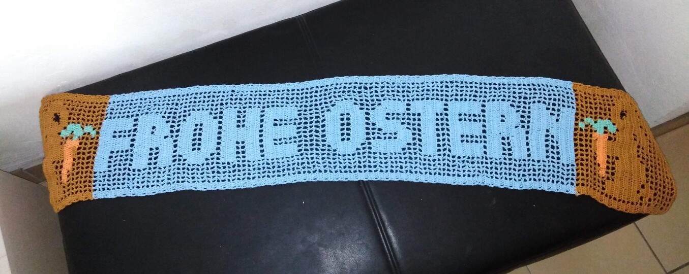 Tischläufer/Tischband "FROHE OSTERN"