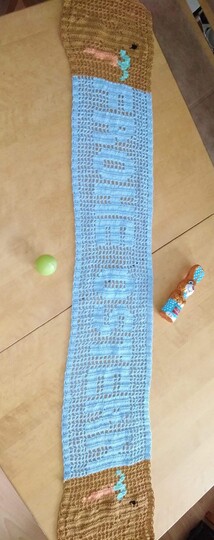 Tischläufer/Tischband "FROHE OSTERN"