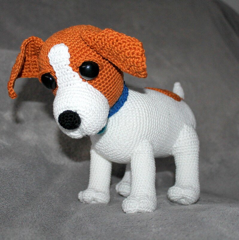 Sina the Jack Russel crochet pattern in english - Image 2